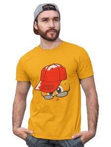 Peek a Boo Emoji T-shirt (Yellow) - Clothes for Emoji Lovers - Suitable for Fun Events - Foremost Gifting Material for Your Friends and Close Ones