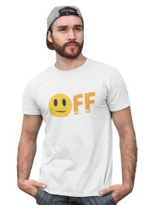 Mood off Emoji T-shirt (White) - Clothes for Emoji Lovers -Foremost Gifting Material for Your Friends and Close Ones