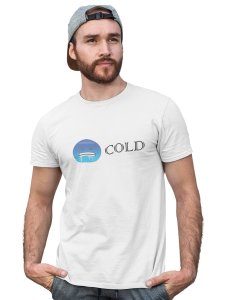 Shivering Cold Emoji T-shirt (White) - Clothes for Emoji Lovers - Suitable for Fun Events - Foremost Gifting Material for Your Friends and Close Ones