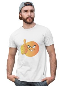 All The Best Emoji Printed T-shirt (White) - Clothes for Emoji Lovers -Foremost Gifting Material for Your Friends and Close Ones