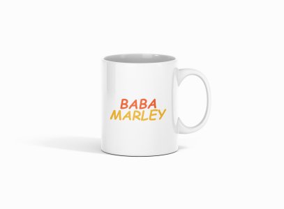 Baba Marley - Printed Coffee Mugs For Bollywood Lovers