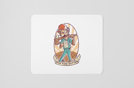 Old Time Batter - Printed Animated Mousepads