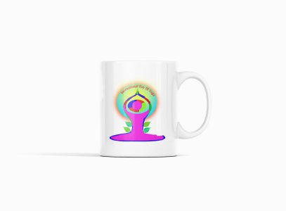International Day of Yoga Text - Printed Coffee Mugs For Yoga Lovers