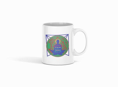 Meditation Is The Day For Success Text - Printed Coffee Mugs For Yoga Lovers