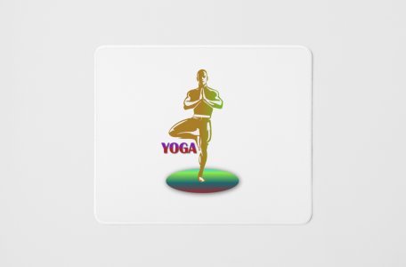 Yoga - yoga themed mousepads