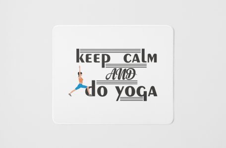 Keep calm, 3 dases - yoga themed mousepads