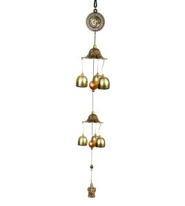 Wind Chime, (Ganesh Down) soothing musical ringing bells / handing bells for home and balcony decor