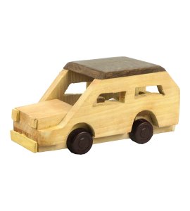 Classic wooden small car toy game for children (collectible item)