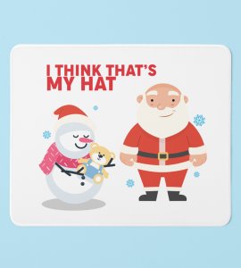 Give My Hat Back : Cute Designed Mouse Pad by Perfect Gift For Boys Girls