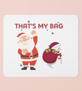 Give Back Santa's Bag: Unique Designer Mouse Pad by Best Gift For Boys Girls