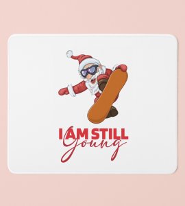 Santa The Surfer : Best Designed Mouse Pad by Perfect Gift For Secret Santa