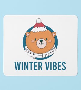Christmas Vibes : Funny Mouse Pad by Perfect Gift For Secret Santa