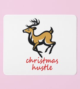 Hustling Reindeer: Funniest Designer Mouse Pad By Perfect Gift For Kids