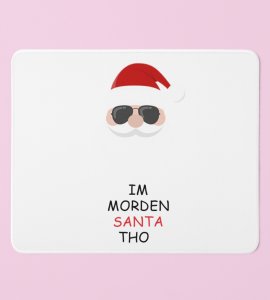 Modern Santa: Elegnatly Designed Mouse Pad by A Innovative Gift For Christmas