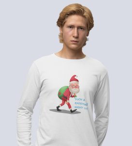 I Am Coming: Best DesignedFull Sleeve T-shirt White Perfect Gift For Secret Santa