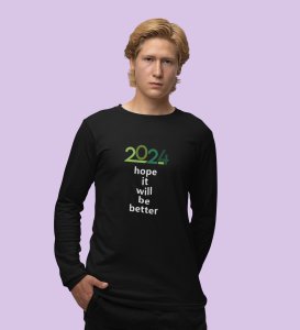 Postive Vibes: Good Vibes DesignedFull Sleeve T-shirt Black Unique Gift For New Year Boys Girls