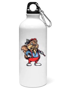 Fat squirrel- Sipper bottle of illustration designs