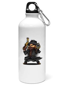 Angry man- Sipper bottle of illustration designs