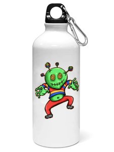 Alien - Sipper bottle of illustration designs