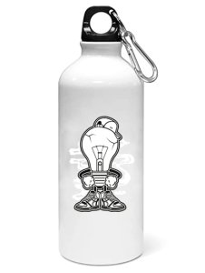 Bulbman - Sipper bottle of illustration designs