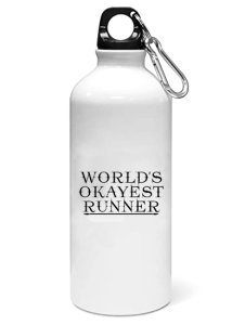 world okayest- Sipper bottle of illustration designs