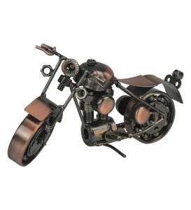 Amazing Unique Stainless Steel Cruiser Crafted Bike, Best For Gifting And Unique Showpiece