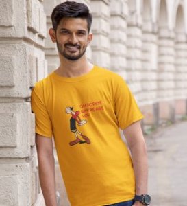 Someone's Searching: Printed (yellow) T-Shirt For Singles